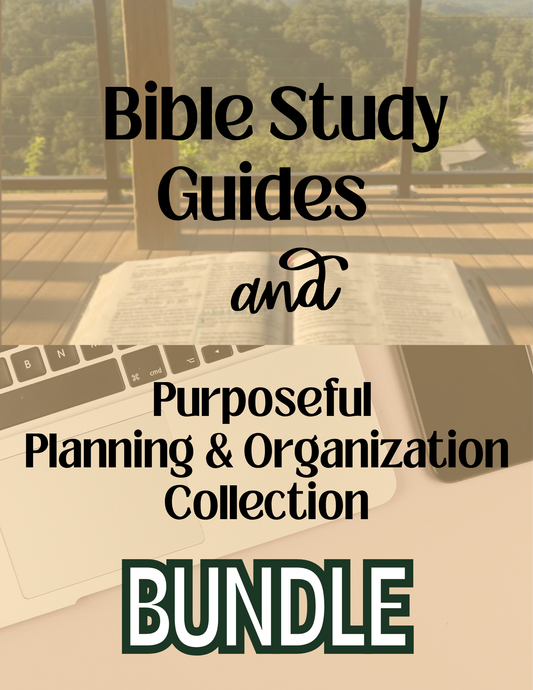 Purposeful Planning & Organization Collection
